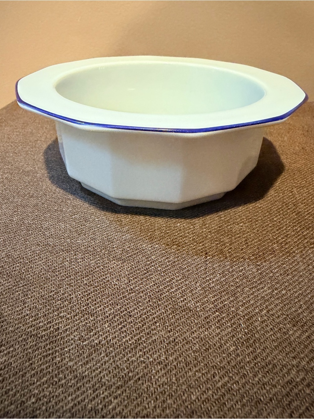 Porsgrund China Octavia Blue Pattern Cereal Bowl